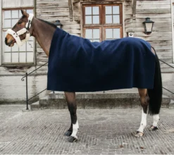 Heavy Fleece Rug - Marineblau