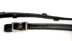 Zügel Double Stegen Mit Schnallen - Schwarz