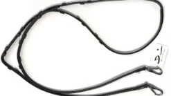 Zügel Double Stop Mit Haken - Braun