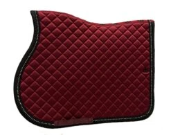 En Noir Springschabracke - Weinrot