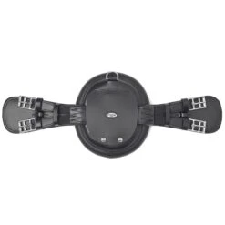 RP Dressurgurt Kleine Platte - Schwarz