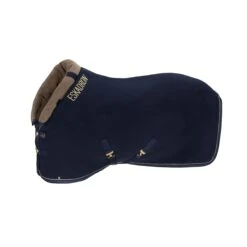 Abschwitzdecke Polarfleece Mit Hals - Marineblau -Angebote Equinestor Store ES 126155 277 380 2