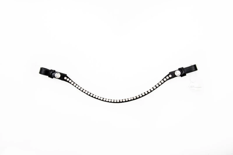 Stirnband Big Crystal - Braun 1 Stirnband Big Crystal - Braun