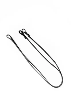 Kandarenzügel Rundgenäht - Schwarz