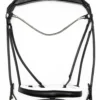 Finesse Bridle - Schwarz/Weiß