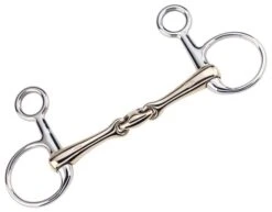 Baucher-Gebiss Doppelt Gebrochen