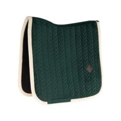 DR Schabracke Velvet Contrast - Pine Green