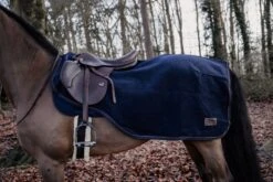 Reitdecke Heavy Fleece - Marineblau/L