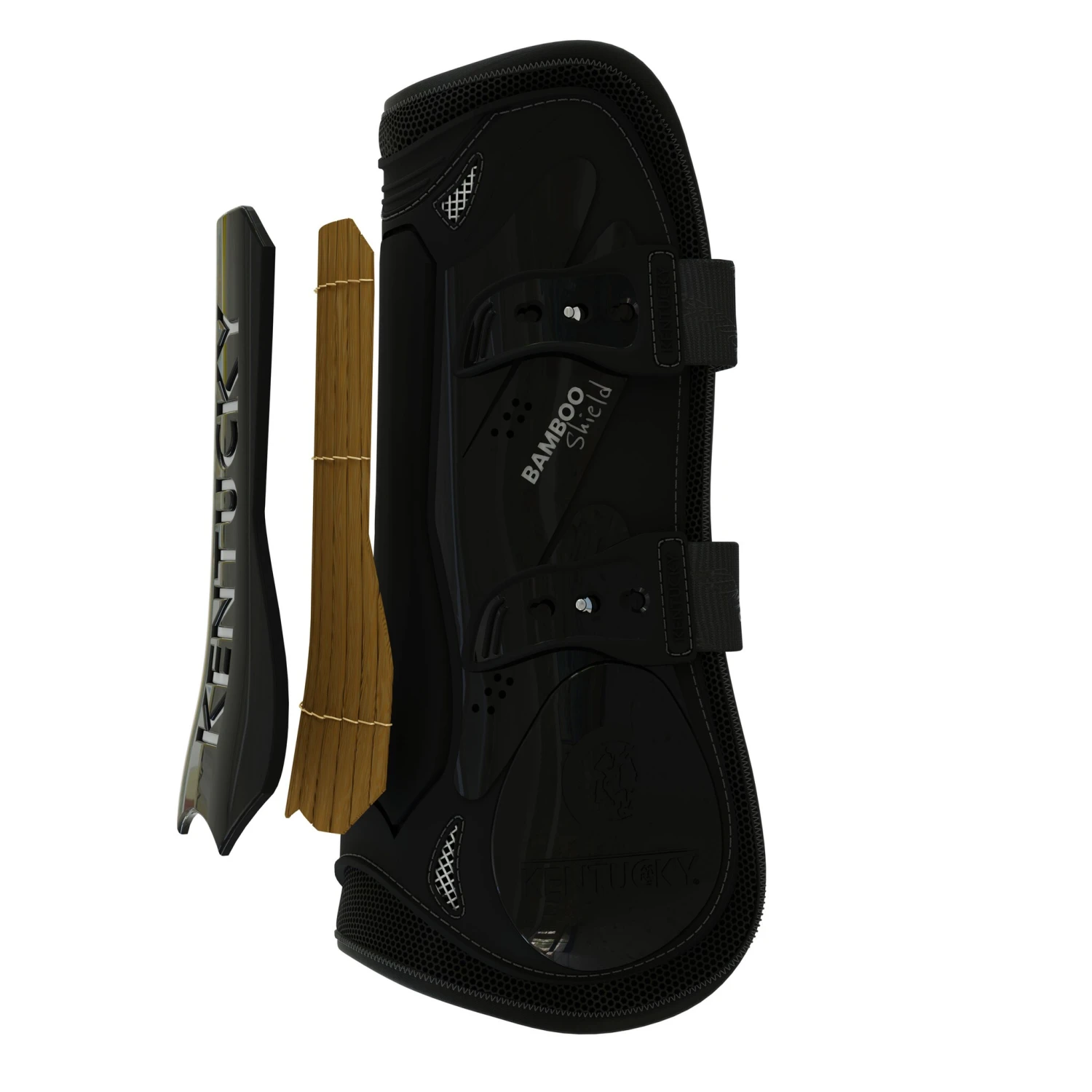Tendon Boots Bamboo Elastic - Schwarz 4 Tendon Boots Bamboo Elastic - Schwarz - Image 4
