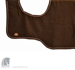 Ausreitdecke Aus Wolle - Braun