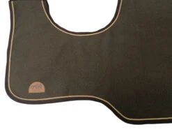 Ausreitdecke Aus Wolle - Lodengrün