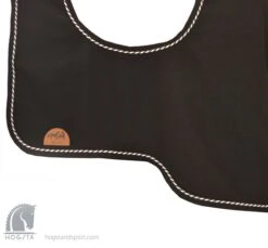 Ausreitdecke Aus Wolle - Schwarz