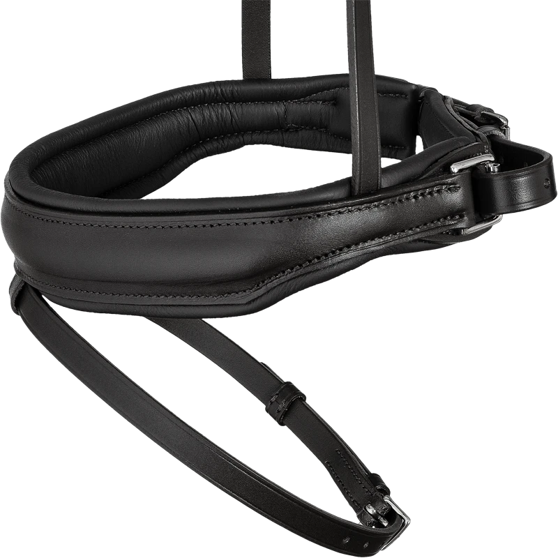 Ergonomischer Nasenriemen Mit Gebissringausschnitt Für Trense 1 Ergonomischer Nasenriemen Mit Gebissringausschnitt Für Trense