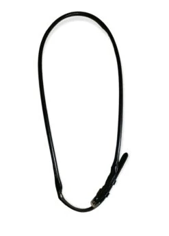 Kehlriemen Rundgenäht - Schwarz