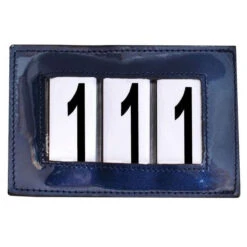 Turniernummern Mit Lackrand - Marine