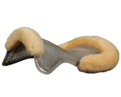 Gel-Pad Mit Lammfell - Natur