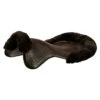 Gel-Pad Mit Lammfell - Schwarz