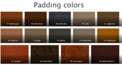 Nasenriemen XS 4 Cm Kandarenzaum - Eigenes Design 11 Nasenriemen XS 4 Cm Kandarenzaum - Eigenes Design -Angebote Equinestor Store padding colors3 3